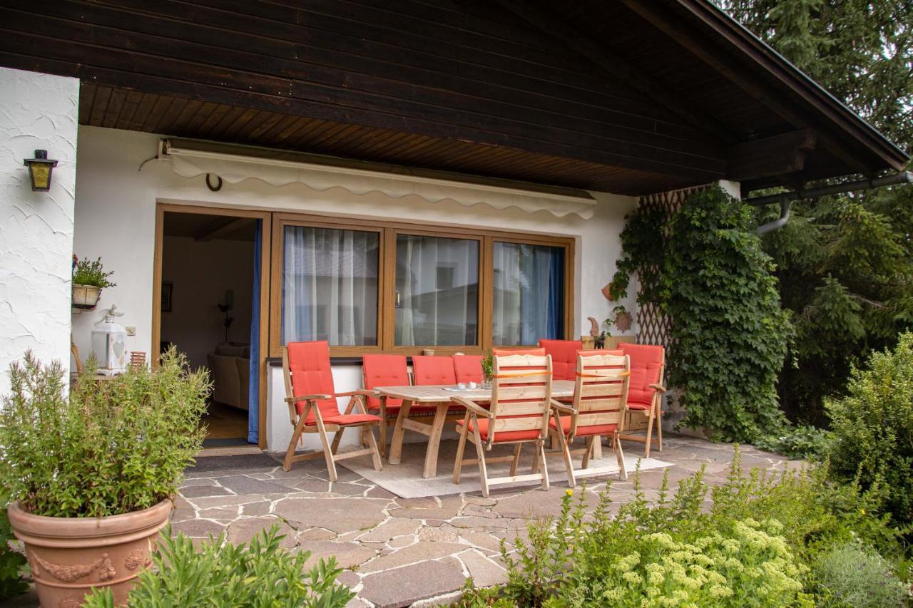 Forellenhof Appartements & Grossmutters Bungalow Leutasch Exteriör bild