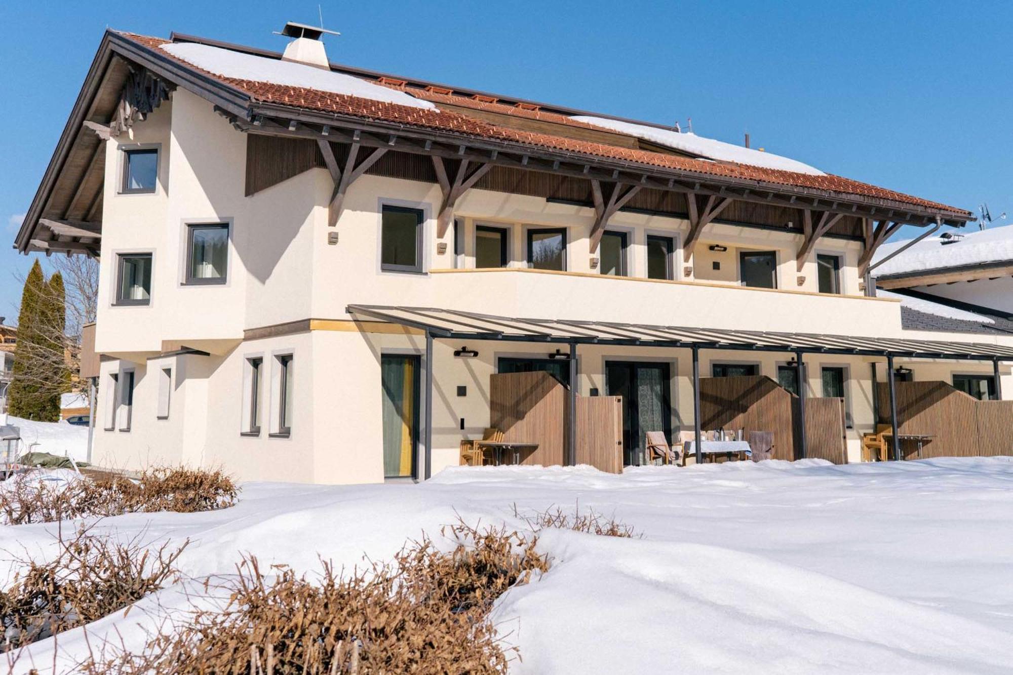 Forellenhof Appartements & Grossmutters Bungalow Leutasch Exteriör bild